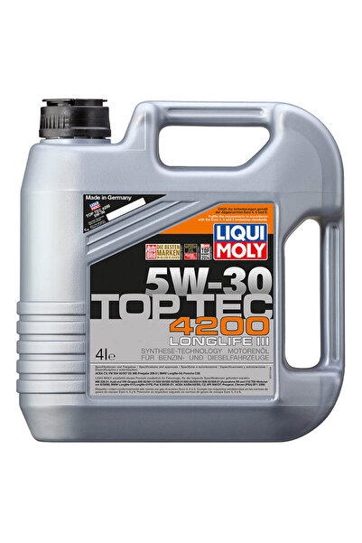 Liqui Moly Ulei de motor Top Tec 5W30 4200 LongLife III 4 litri