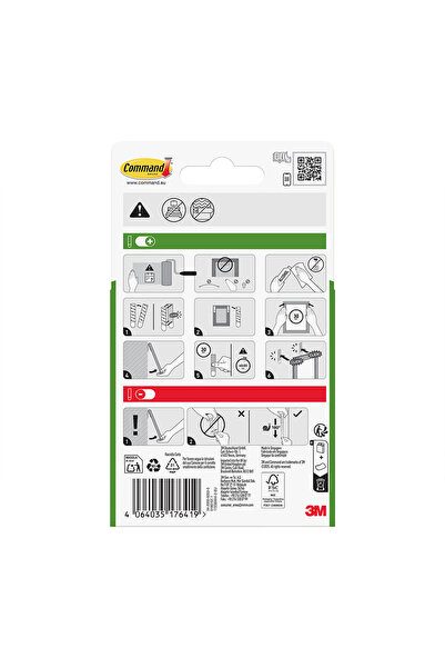 COMMAND ™ 17206-2PK Büyük Boy Çerçeve Asma Bantları 2'li'25