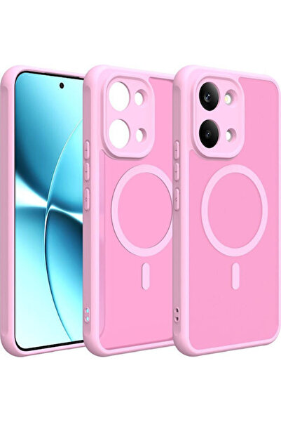 Techsuit Halofrost Ii Πλαστικό Πίσω Κάλυμμα Ροζ (Poco X8 Pro Max)