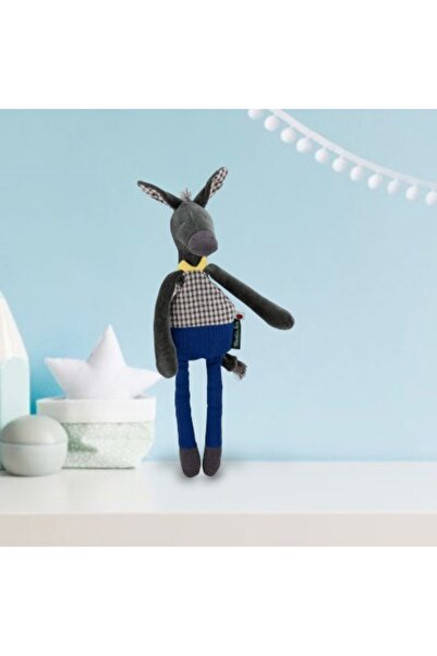 Moulin Roty Γάιδαρος Πέπε Με αφαιρούμενα ρούχα και κουδουνάκι 30 εκ. Από 6 ετ...