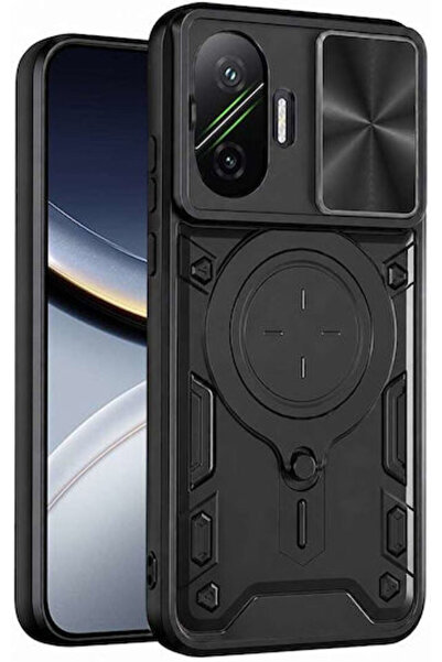 Techsuit Camguard Πίσω Κάλυμμα Μαύρο Poco F7 Pro
