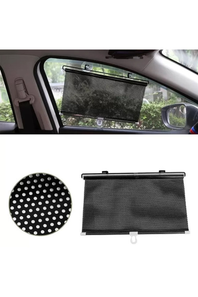 Epilons Black 40 X 125 Cm Sunshade with Suction Cup