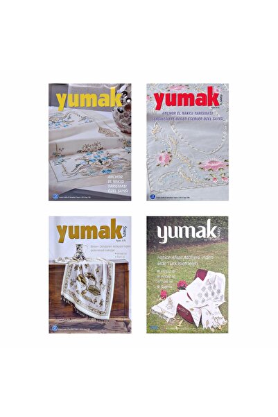 Tuva Yayıncılık Yumak (4 adet) Nakış Dergisi (102 - 106 - 108 - 116)