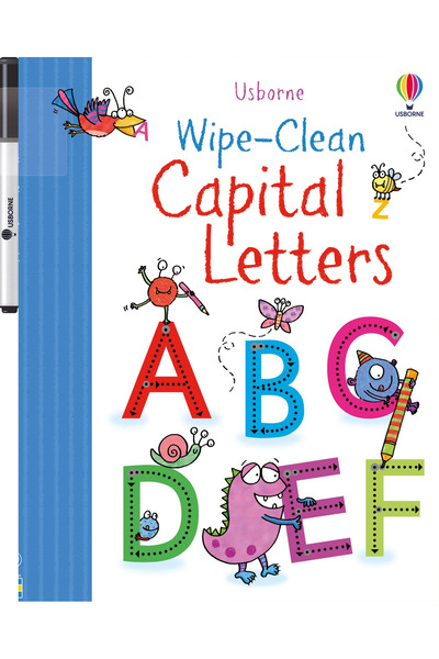 Usborne Wipe-Clean Capital Letters
