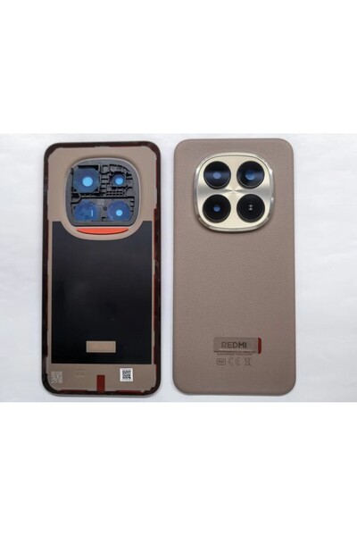 Yedcom Xia omi Uyumlu Redmi NOTE 15 Pro Plus Gold Kamera Camlı Arka Pil Kapağ...