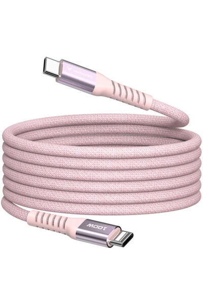 Verbatim Μαγνητικό Πλεκτό Σπιράλ Καλώδιο USB 2.0 USB-C Αρσενικό - USB-C 100W ...