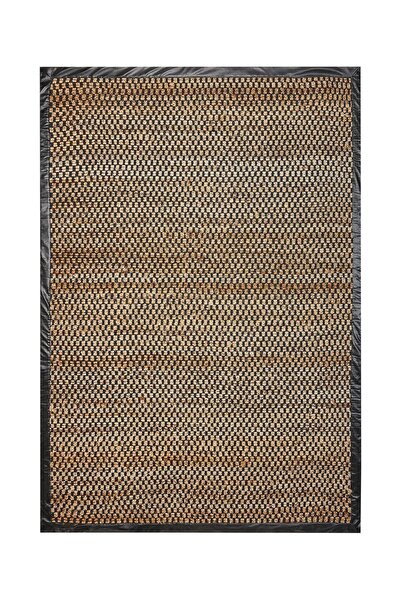 OEM Produs recondiționat Covor Re-Bloom Gerce, iută/bumbac/piele, 140x200 cm,...