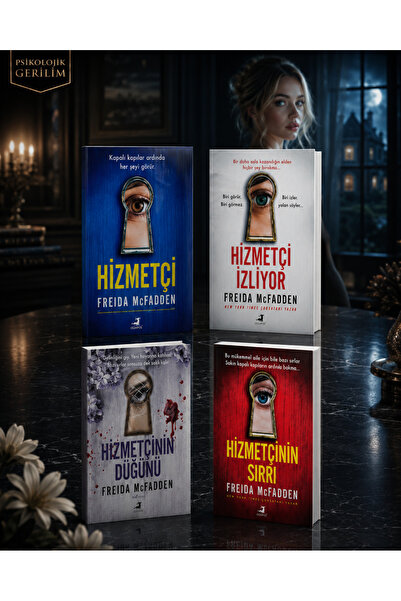 Olimpos Yayınları 4 Kitap / Freida McFadden Hizmetçi Serisi | Psikolojik Geri...