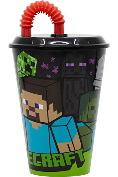 Stor Πολύχρωμο πλαστικό ποτήρι μωρού Minecraft
