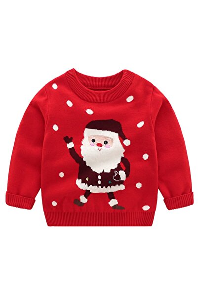 JiAmy Baby Boys Christmas Sweatshirt Long Sleeve Winter Pullover – 4-5 Years