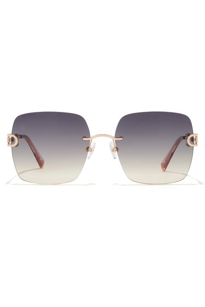 30Sundays MAJORA Sunglasses, Rose gold