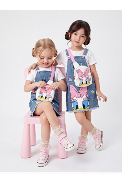 MİLAYS LİFE HOME COLLECTİON Момичешки комплект от две части с чанта и дънки