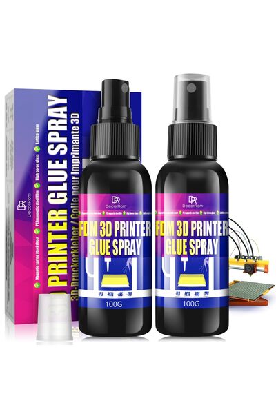 DecorRom Adeziv pentru imprimantă 3D 200ml Gel spray transparent pentru o ade...