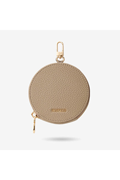 Custype Round Zippered Mini Accessory Bag