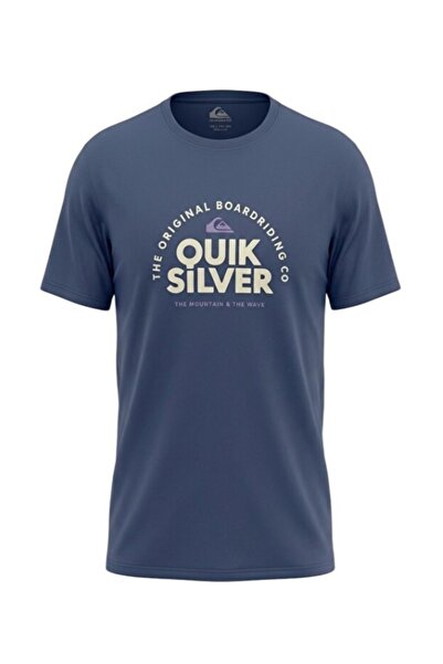 Quiksilver تي شيرت رجالي بتفاصيل مطبوعة EQYZT08260