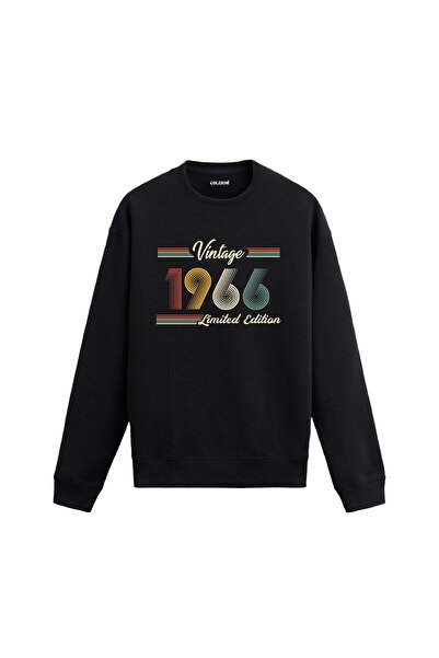 Colermi 1966 سويت شيرت كلاسيكي عتيق الطراز
