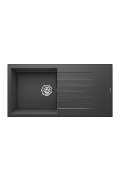 RealStone Laodikya 100 XL P015 Granit Evye 1000x500 mm Tek Göz Damlalıklı Mut...