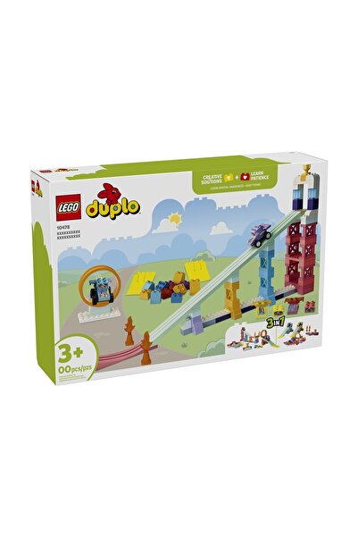 LEGO DUPLO Town 3 în 1 Rampe Creative cu Vehicule (10478)