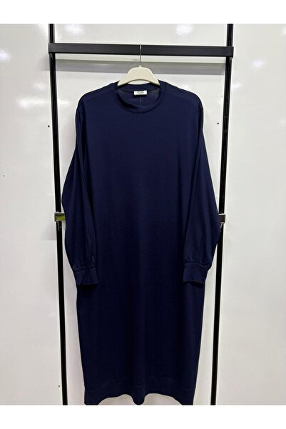 İDOL GİYİM Plus Size Viscose Lycra Long Tunic Loose Fit Hijab Tunic