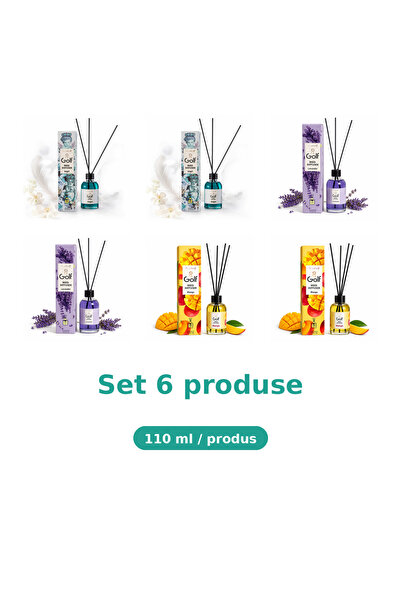Golf Σετ Top Bottom 6 τεμαχίων προϊόντων γκολφ, Μείγμα 2x Angel, 2x Lavender,...
