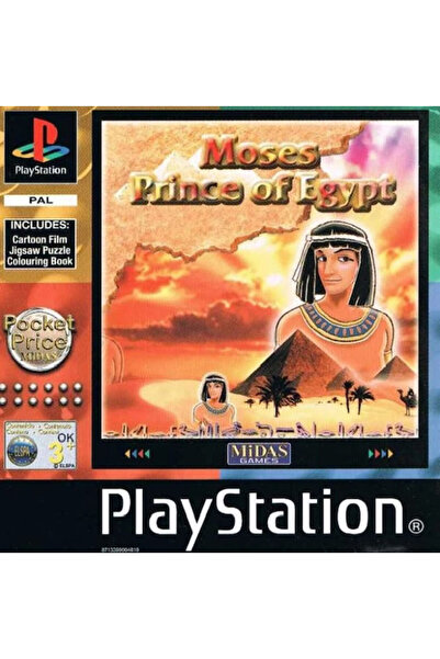 Midas Moses - Prince of Egypt PS1 Παιχνίδι (Μεταχειρισμένο)