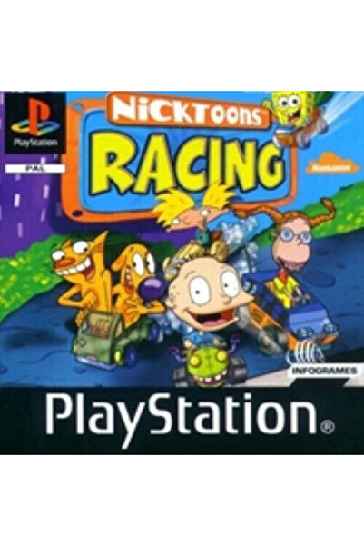 Sony Nicktoons Racing PS1 Παιχνίδι (Μεταχειρισμένο)