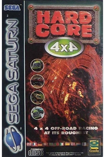 SEGA Hardcore 4x4 Saturn Παιχνίδι (Μεταχειρισμένο)