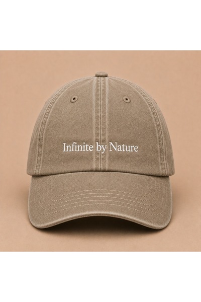 WeavedCo Women's Esthetic Infinite by Nature Written Vintage Washed Hat (Not ...