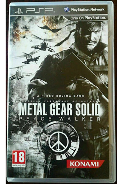 KONAMI Metal Gear Solid Peace Walker Παιχνίδι PSP (Μεταχειρισμένο)