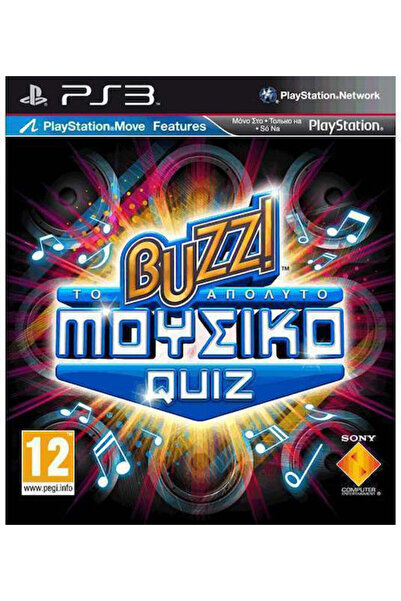 Sony Βαζ-βαζ! Absolute Music Quiz Παιχνίδι PS3 (Μεταχειρισμένο)