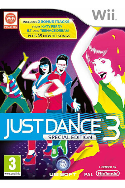Ubisoft Ltd Just Dance 3 Ειδική Έκδοση Παιχνίδι Wii (Μεταχειρισμένο)
