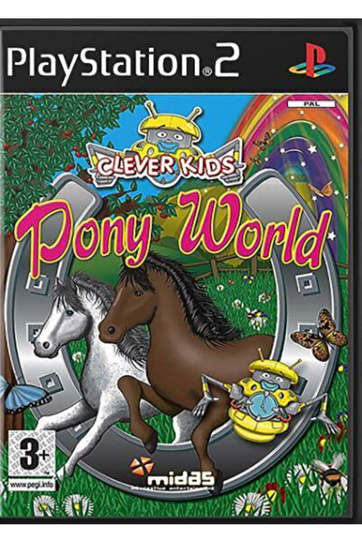 Sony Clever Kids Pony World PS2 Παιχνίδι PS2 (Μεταχειρισμένο)
