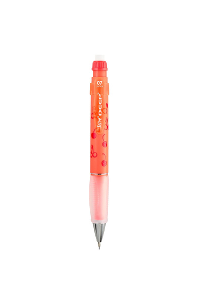 Serve Deep Meknik Kurşun Kalem 0.7 Mm Versatil Kalem Fosforlu Kırmızı Kiraz S...