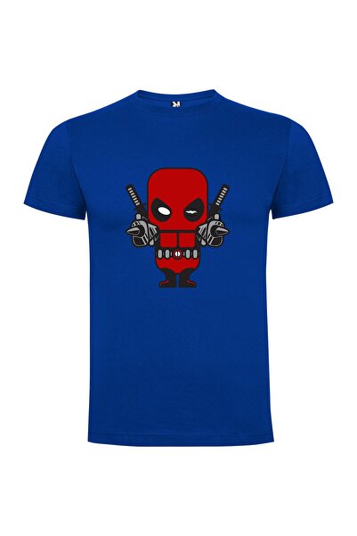 iLovePrints Red Gunslinger Deadpool Tshirt