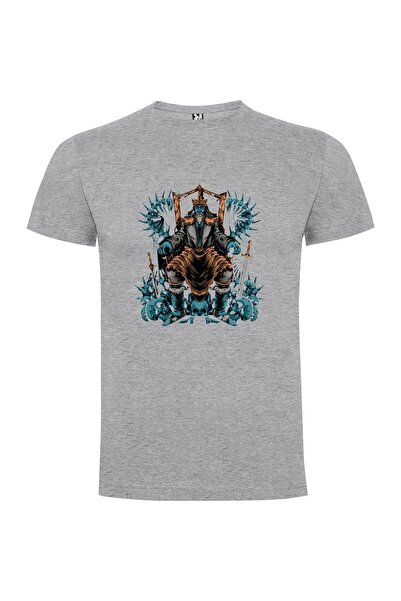 iLovePrints Skull Throne Lord Tshirt