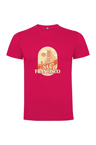 iLovePrints Golden SF Skyline Tshirt