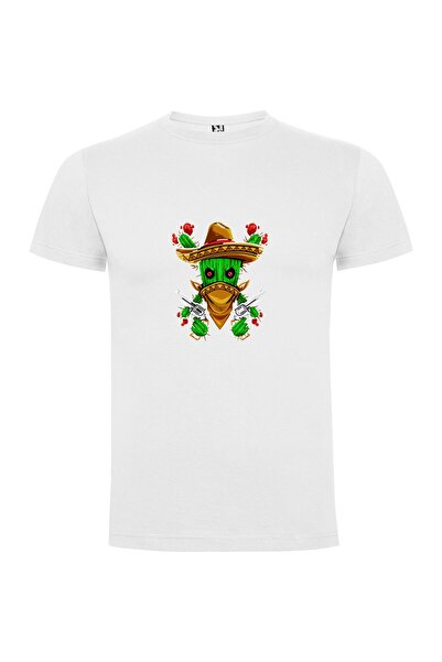 iLovePrints Cactus Gunslinger Showdown Tshirt