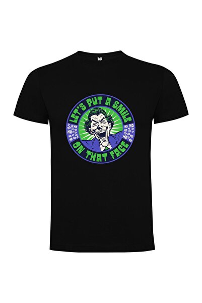 iLovePrints Sarcastic Joker's Grin Tshirt