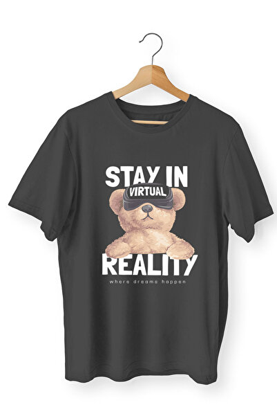 iLovePrints Μπλούζα Gaming Stay In Virtual