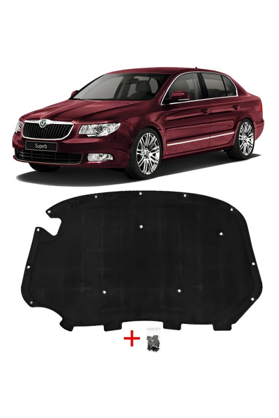 gkl Skoda Süperb 2009-2013 Motor Kaput Keçesi Klipsli 3T0863831