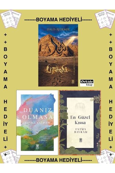 Timaş Yayınları Boyamalı- Literda Allah İle Randevu - Duanız Olmasa - En Güze...