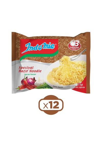 Indomie Noodle Spesiyal 75 Gr x 12 Adet
