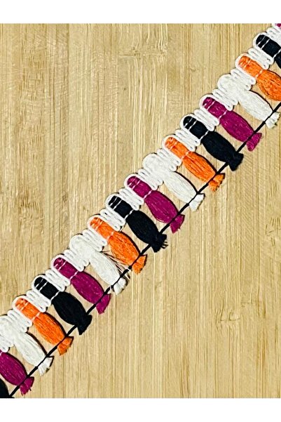 Lorin hobi Colorful Cotton Decorative Ribbon Width: 2.3 cm Length: 1 Meter