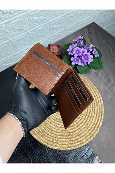 WAKHA Genuine Leather Men's Wallet with Multiple Card Slots, Id Window, Large...