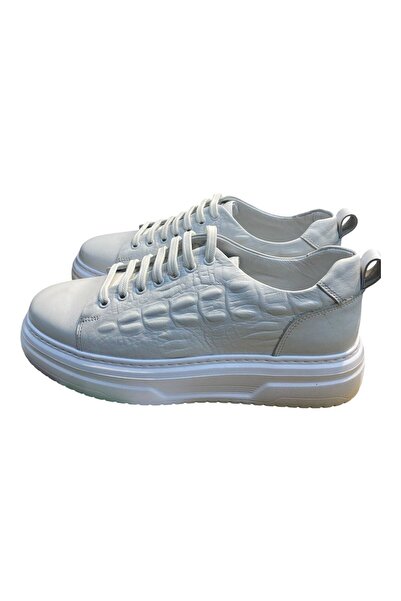Rosse Acarbey Men's Genuine Leather Lightweight Casual Comfortable Lace-Up Shoes