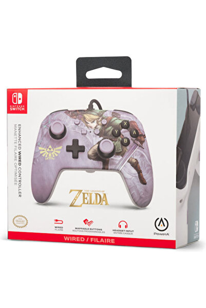 Powera Valiant Link Ενσύρματο Χειριστήριο για Switch Γκρι