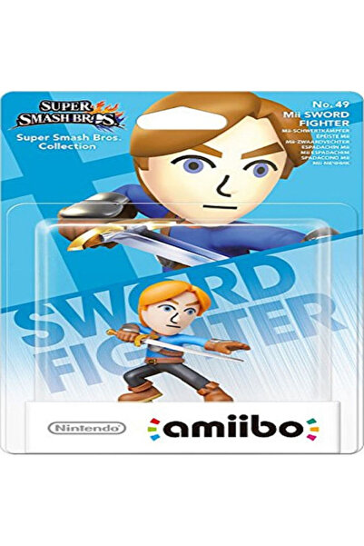 Nintendo Amiibo Super Smash Bros Mii Swordfighter Αρ. 49 Φιγούρα Χαρακτήρα γι...