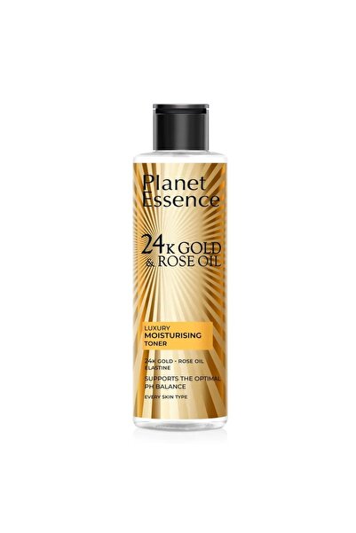 Planet Essence Gold Toner 200 ml - Cilt Canlandırıcı ve Gözenek Sıkılaştırıcı...