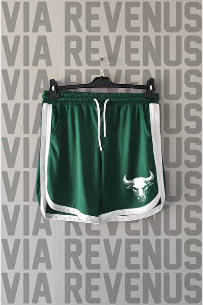 Vordevia Unisex retro sportske trening šortsevi sa printom bika
