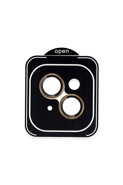 Twin Store iPhone 13 Pvd Metal Camera Lens - Gold
